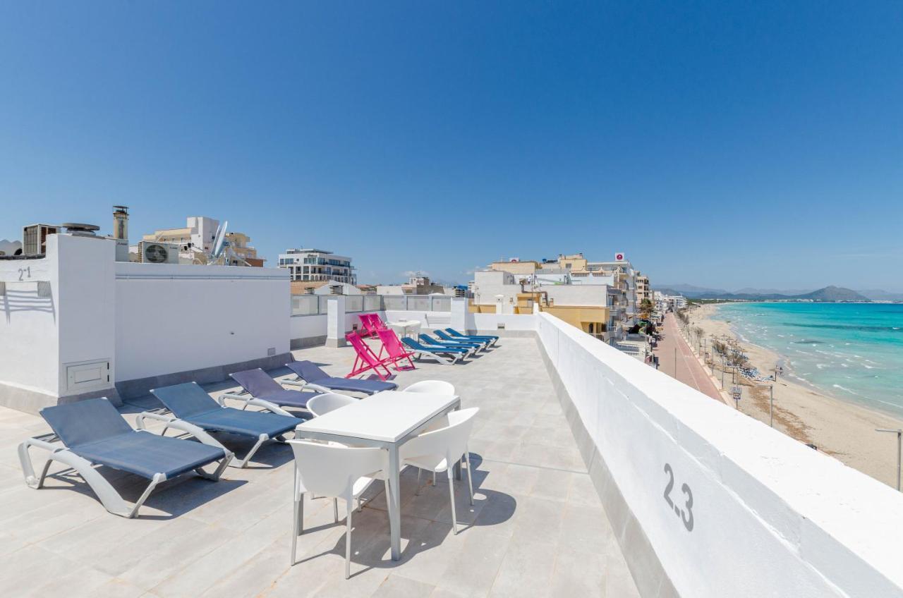 Yourhouse Blau Blue Sea View Apartment 1 2 Can Picafort  Kültér fotó